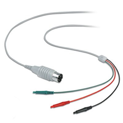Cabo Elétrodos Superfície 3x0,7mm HUS NATUS 100cm DIN-5