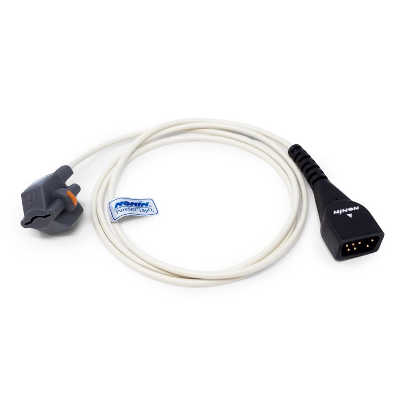 Sensor SpO2 Nonin 8000SS Silicone Adulto 300cm