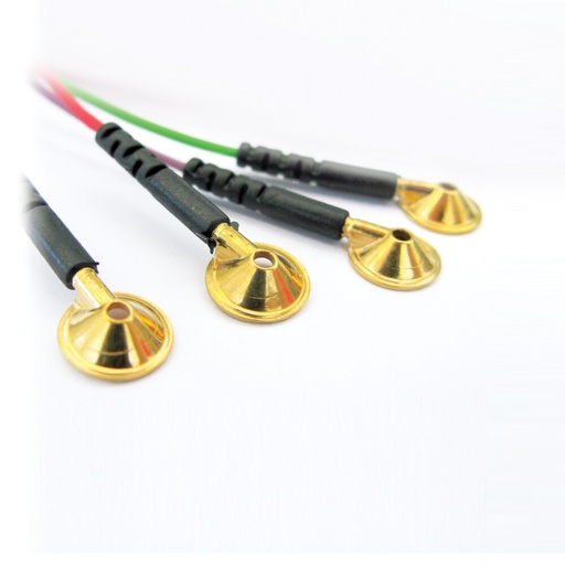[C120-0012.016] ??Elétrodos Concha Gold LTM BIONEN 150cm TP