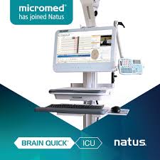 [E110-ICUCPFLXIVEEGE] Eletroencefalógrafo BRAIN QUICK vs ICU CP FLXI V EEG E