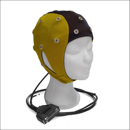 [C110-CS301.09] ﻿Touca 21 Elétrodos WG conect S(36-39)cm Amarela﻿