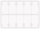 [C360-TABSMP000025] Elétrodo Superfície SPES 14x34mm TAB