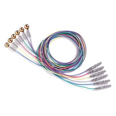[C120-019-414400] Elétrodo Concha Ouro Natus 100cm TP