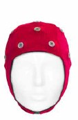 [C110-CS301.07] Touca 21 Elétrodos WG conect Neonatal (39-43)cm Vermelho